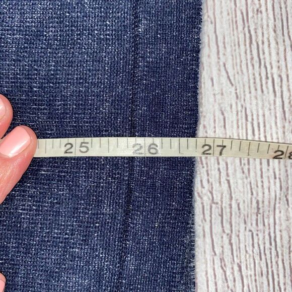 Age of wisdom quarter zip pullover lightweight men’s navy blue - Picture 9 of 11